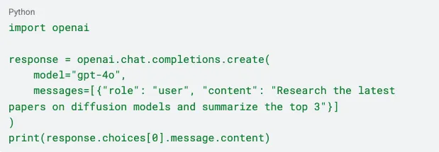 Raw LLM call, no harness. The starting point for most AI projects. Also where most of them get stuck. 